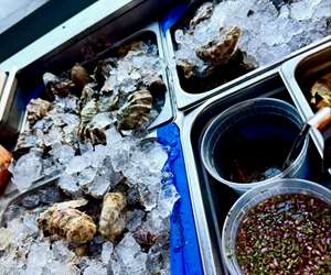 Oyster raw bar