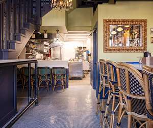 downstairs dining area at The Parker Hollow