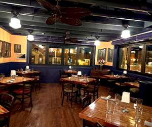Downstairs dining room at The Parker Hollow