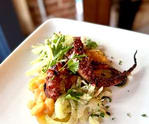 grilled octopus entree